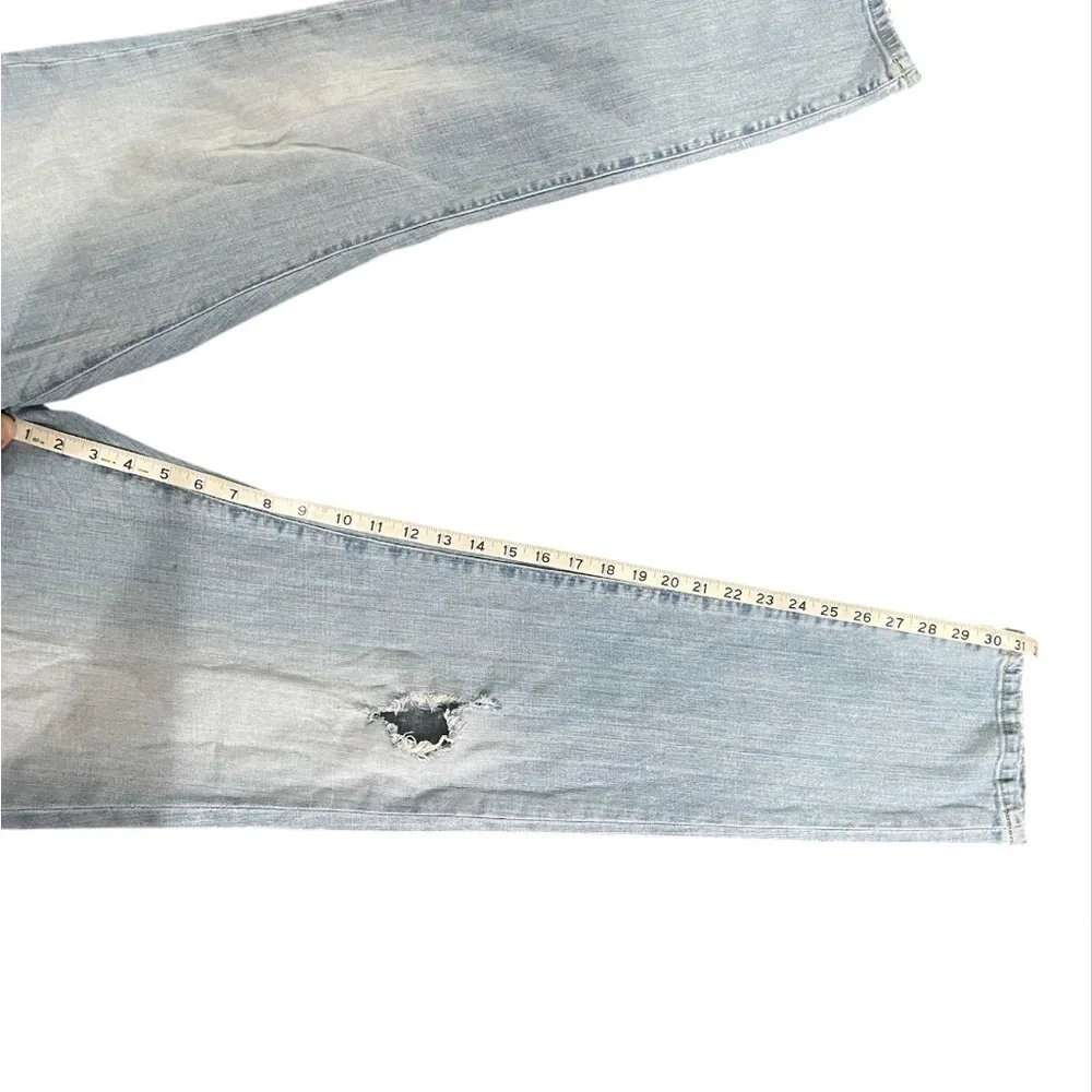 Tommy Hilfiger Denim Rip Blue Jeans Wais 38